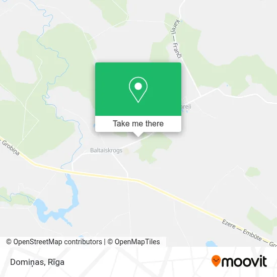 Domiņas map