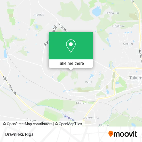 Dravnieki map