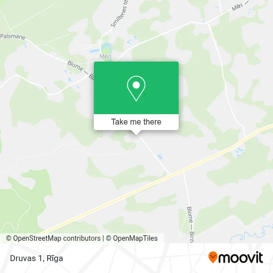 Druvas 1 map