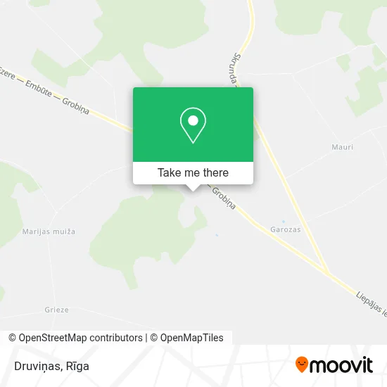 Druviņas map