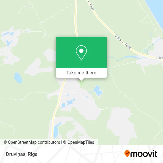Druviņas map
