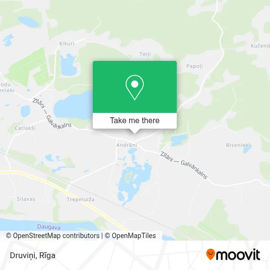 Druviņi map