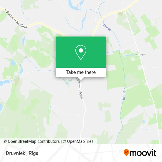 Druvnieki map