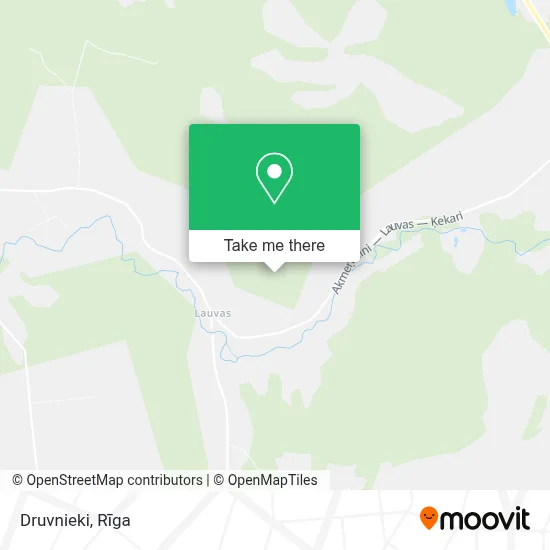 Druvnieki map