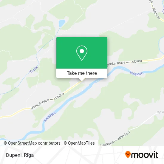 Dupeni map