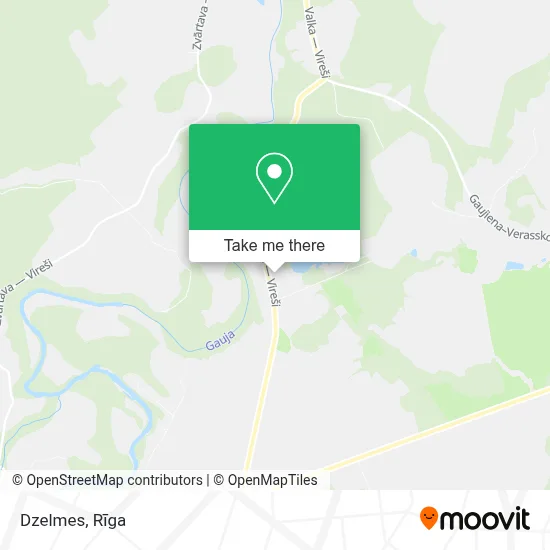 Dzelmes map
