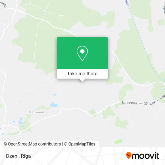 Dzeņi map