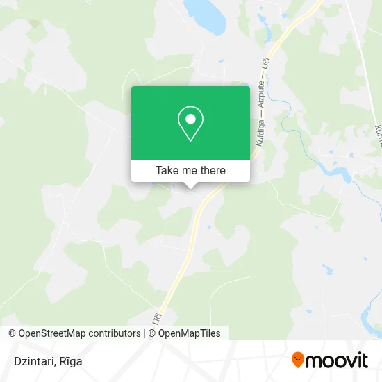 Dzintari map