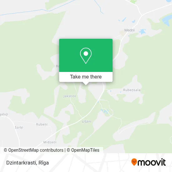 Dzintarkrasti map