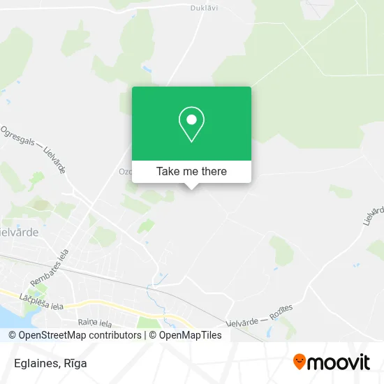 Eglaines map