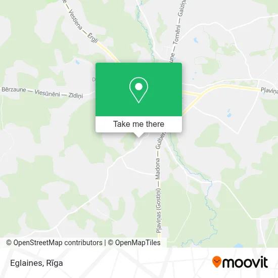 Eglaines map