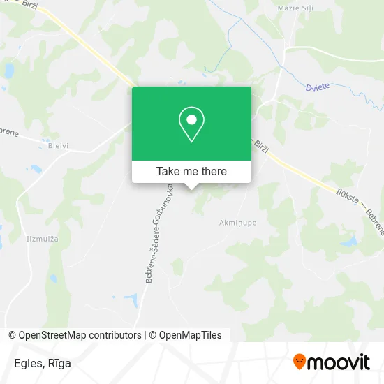 Egles map