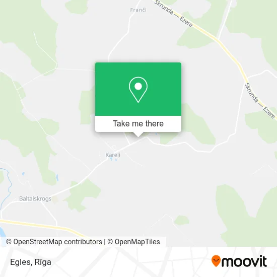 Egles map