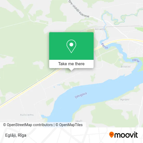 Eglāji map