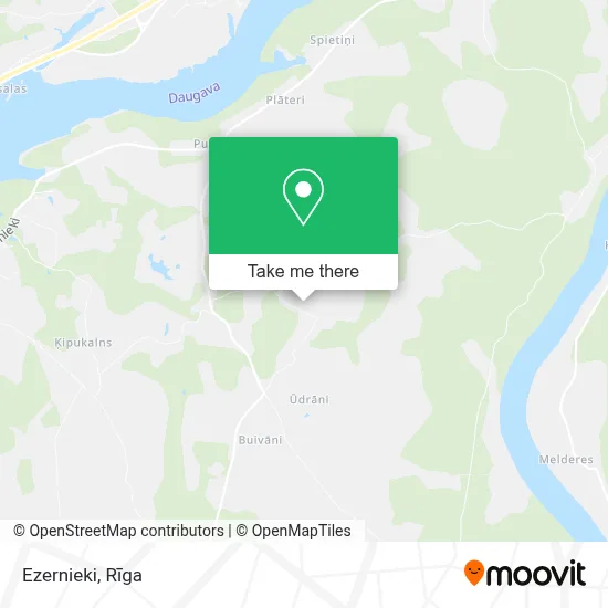 Ezernieki map