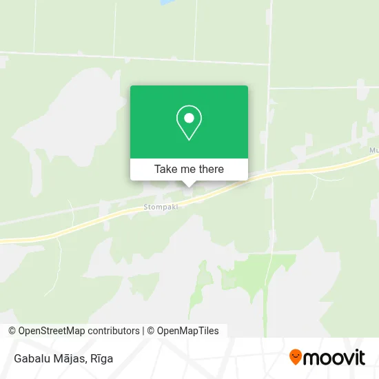 Gabalu Mājas map