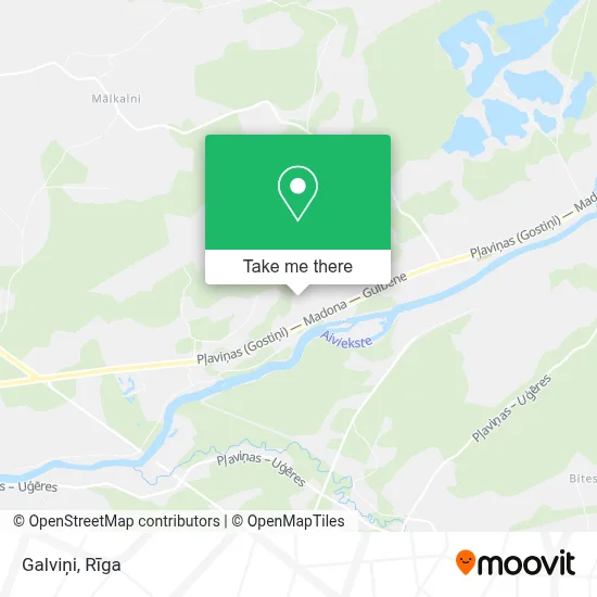 Galviņi map