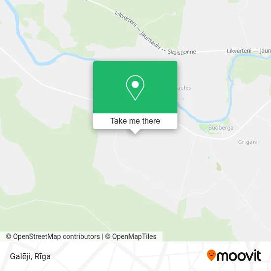Galēji map