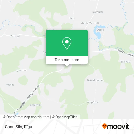 Ganu Sils map