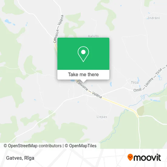 Gatves map