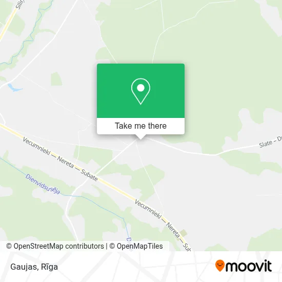 Gaujas map