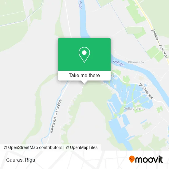 Gauras map