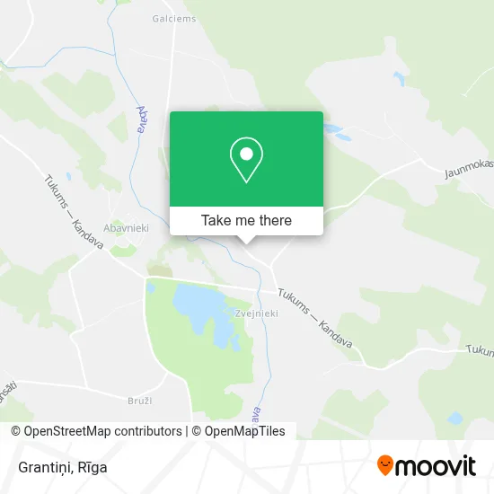 Grantiņi map