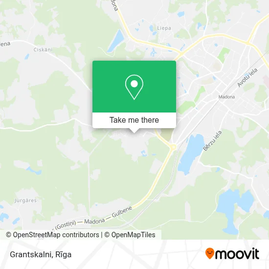 Grantskalni map