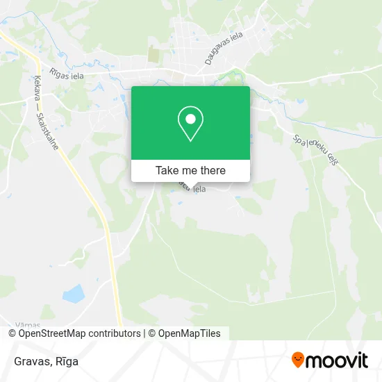 Gravas map