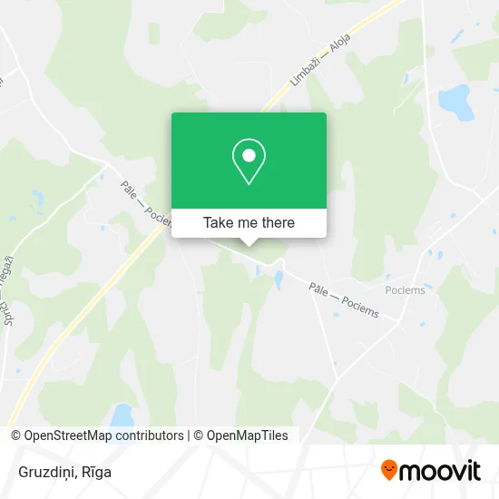 Gruzdiņi map