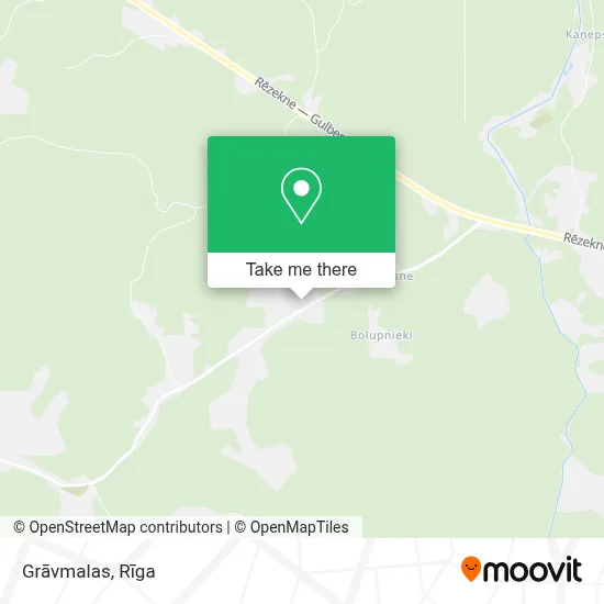 Grāvmalas map