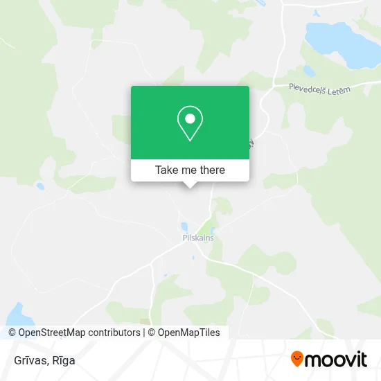 Grīvas map