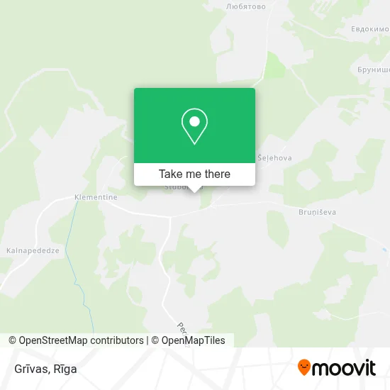 Grīvas map