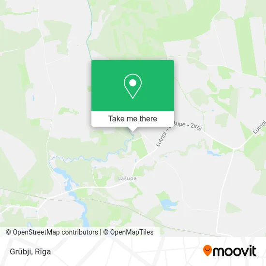 Grūbji map