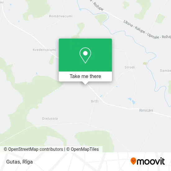 Gutas map