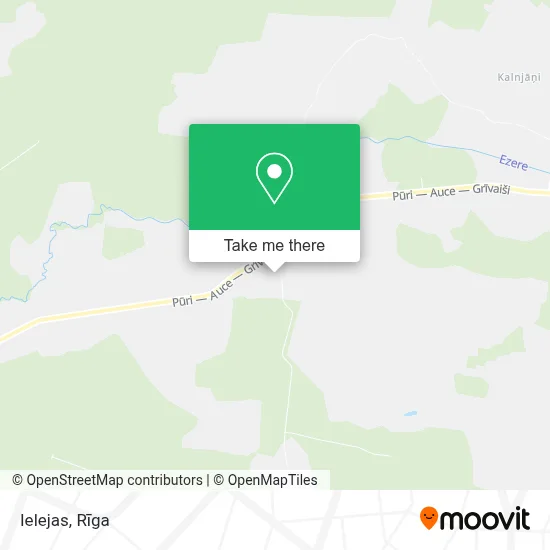 Ielejas map