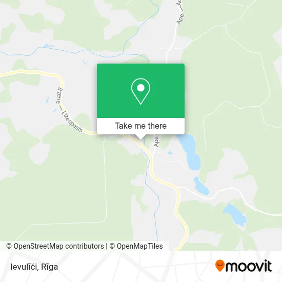Ievulīči map