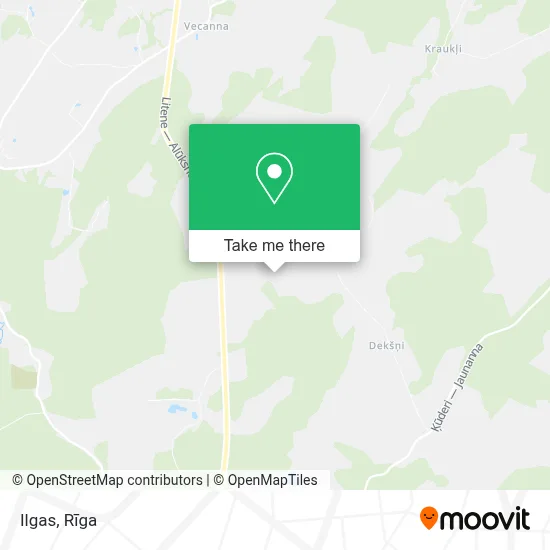Ilgas map