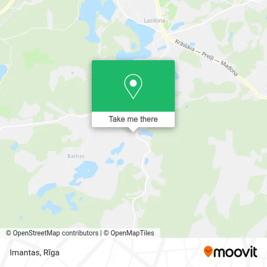 Imantas map