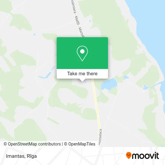 Imantas map
