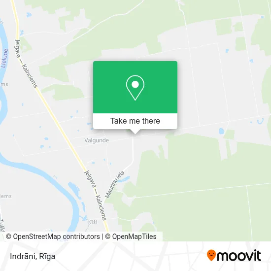 Indrāni map
