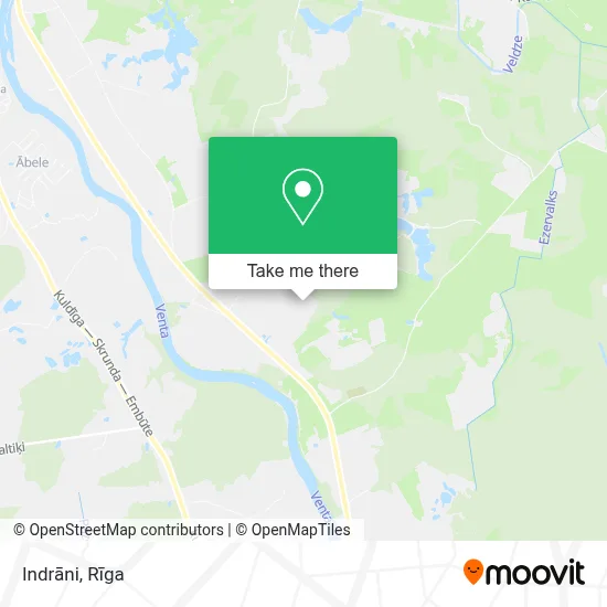 Indrāni map