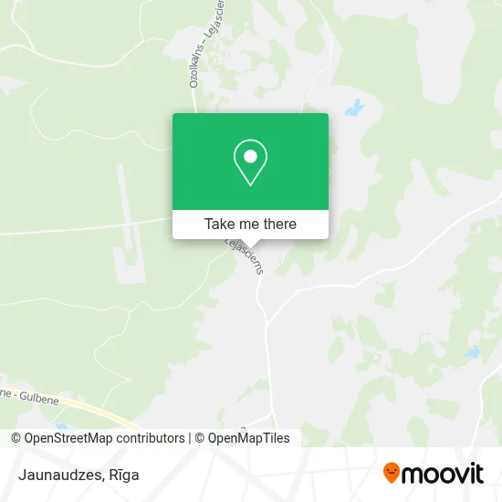 Jaunaudzes map