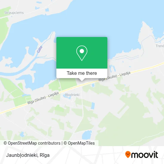 Jaunbļodnieki map