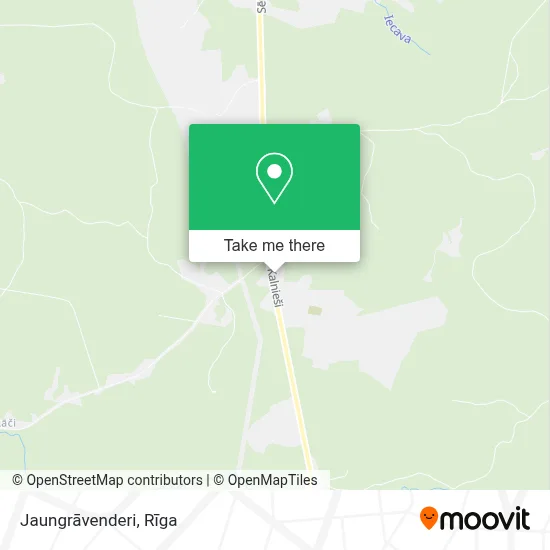 Jaungrāvenderi map