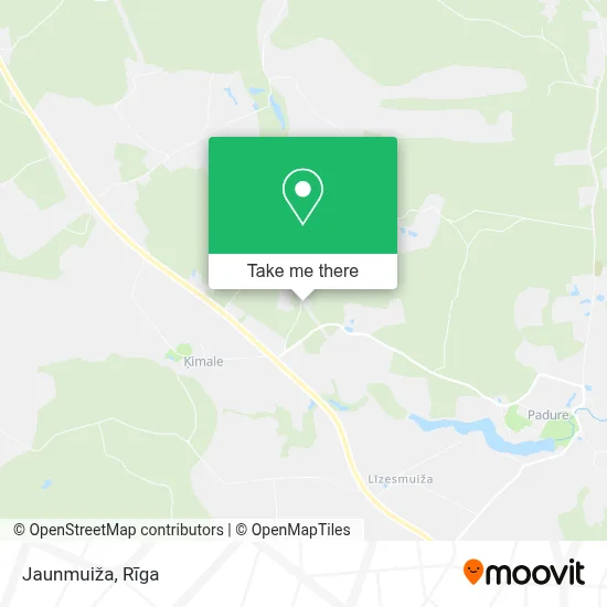 Jaunmuiža map