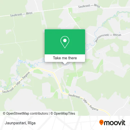 Jaunpastari map