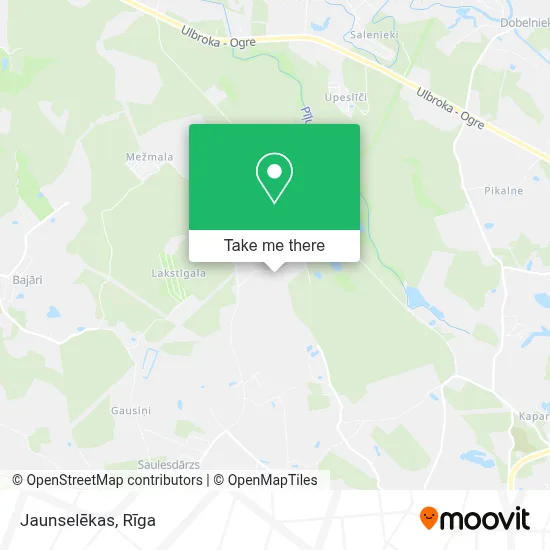 Jaunselēkas map
