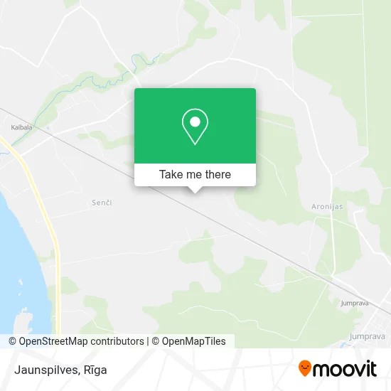 Jaunspilves map
