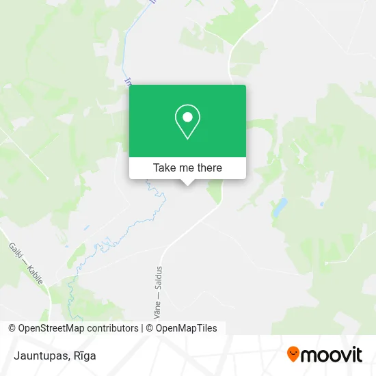 Jauntupas map